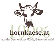 Mühlinger Hornkäse - 100% Hornmilch, ausschließlich aus Milch von Kühen mit Hörnern gesennt, im Kupferkessel über der Feuerstelle